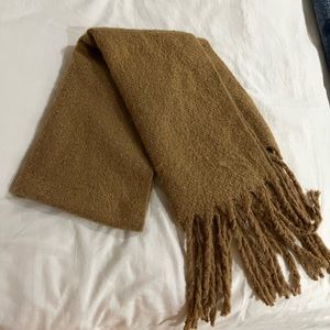 Cute and cozy brown scarf